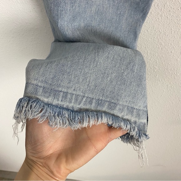 🎉HOST PICK!🎉 UNIF Acid Wash Distressed Straight Leg Denim Jeans - Picture 9 of 12